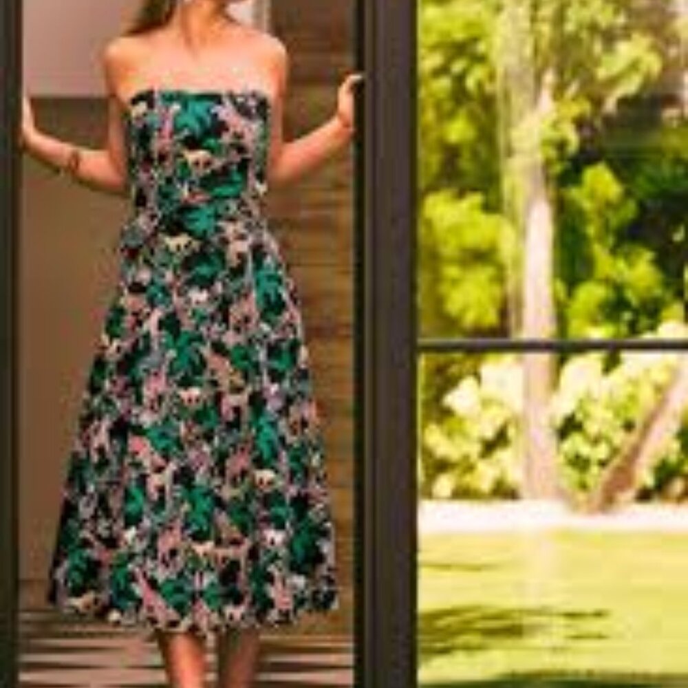 Lilly Pulitzer Aubrianna Jungle Midi-Dress